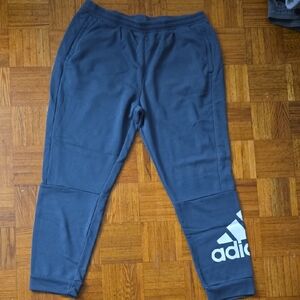2xl Adidas Navy Sweatpants with Logo